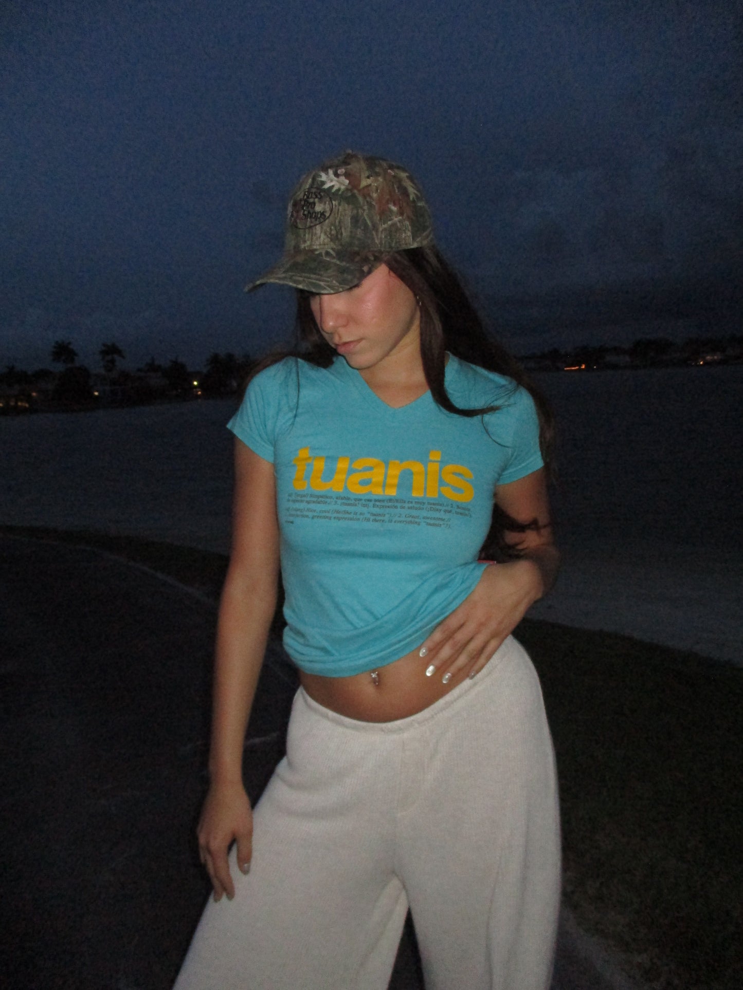 Blue Tuanis top