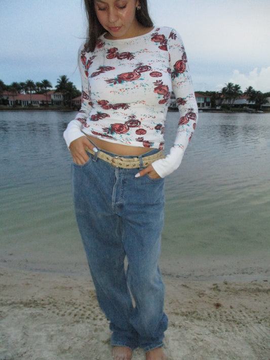 Vintage unisex denim jeans